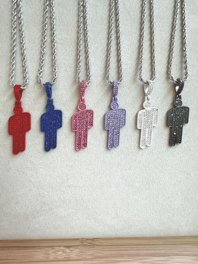 Billie Eilish Pendant Necklace Collar Billie💋