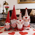 Handmade Faceless Gnome Doll with Heart, Plush Love Gnome Decor- Valentine’s Day Gift🏆