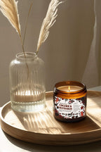 Funny Valentine’s Day Candle – Cocaine and Buttholes – Luxury Coconut & Apricot Wax, Scented or Unscented Gift for Her or Him