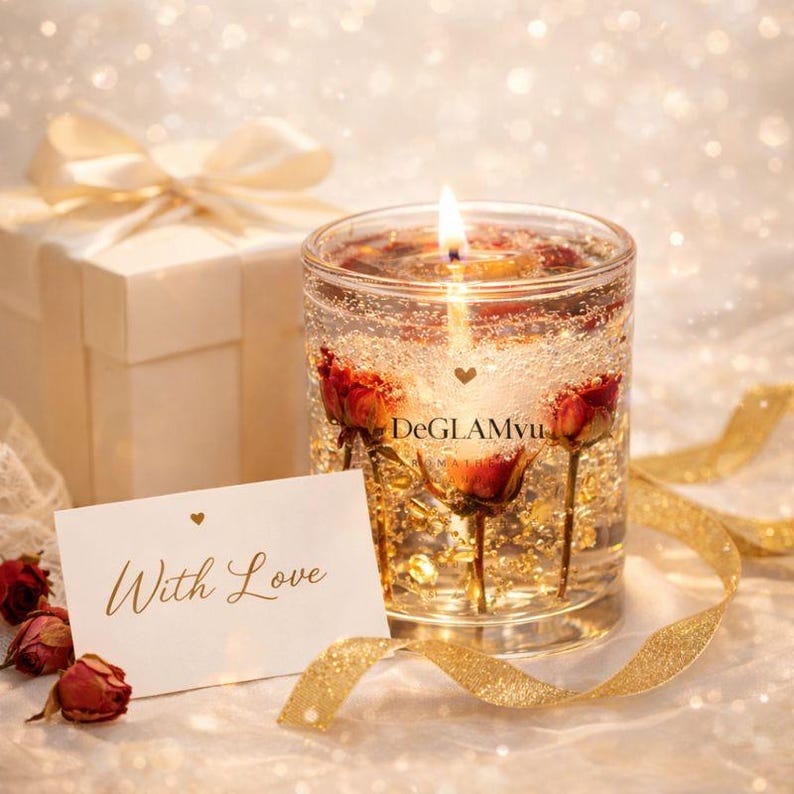 DeGLAMvu™ Romantic Gel Candle