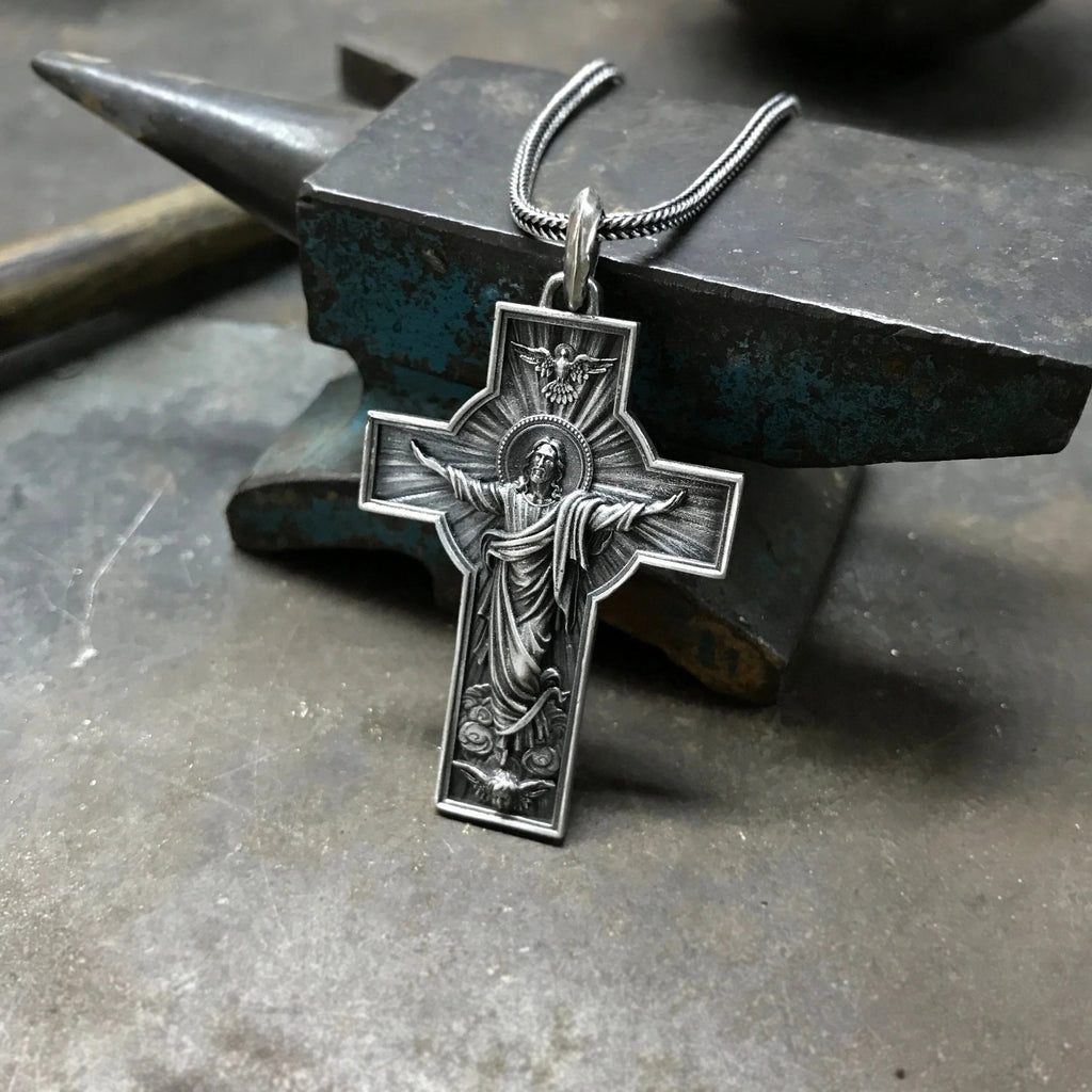 Ascension Cross Necklace - Thank you for your love and forgivness