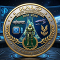 HALO 2001-2026 25th Anniversary Commemorative Coin💋