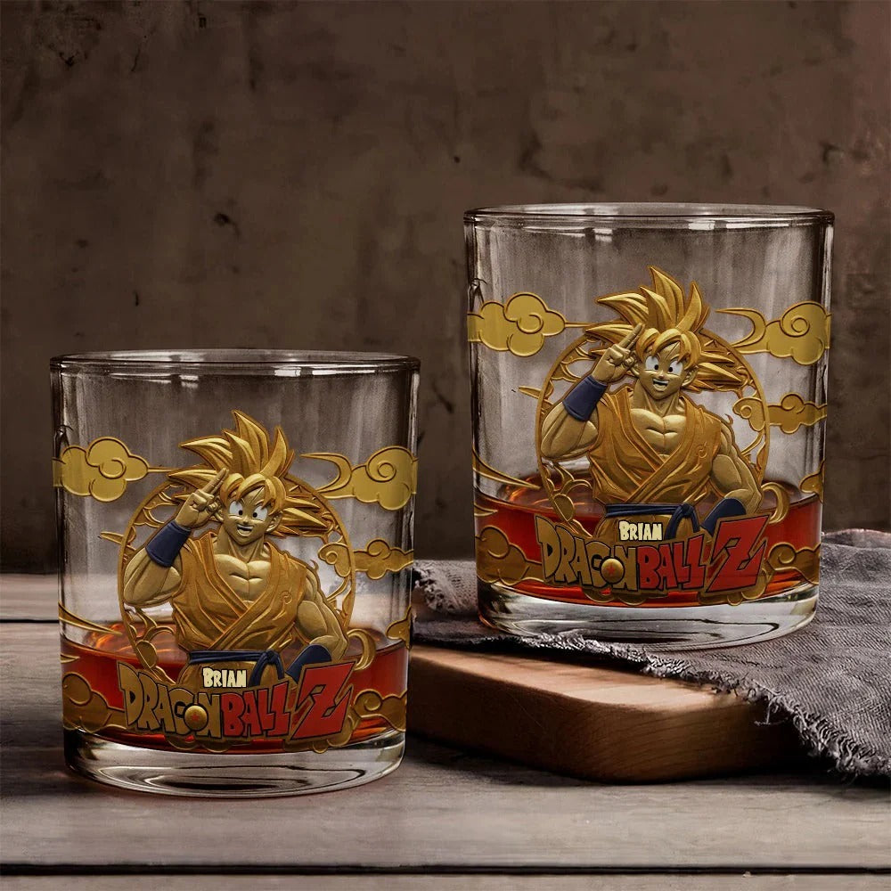 Brian Dragon Ball Z Whiskey Glass🏆