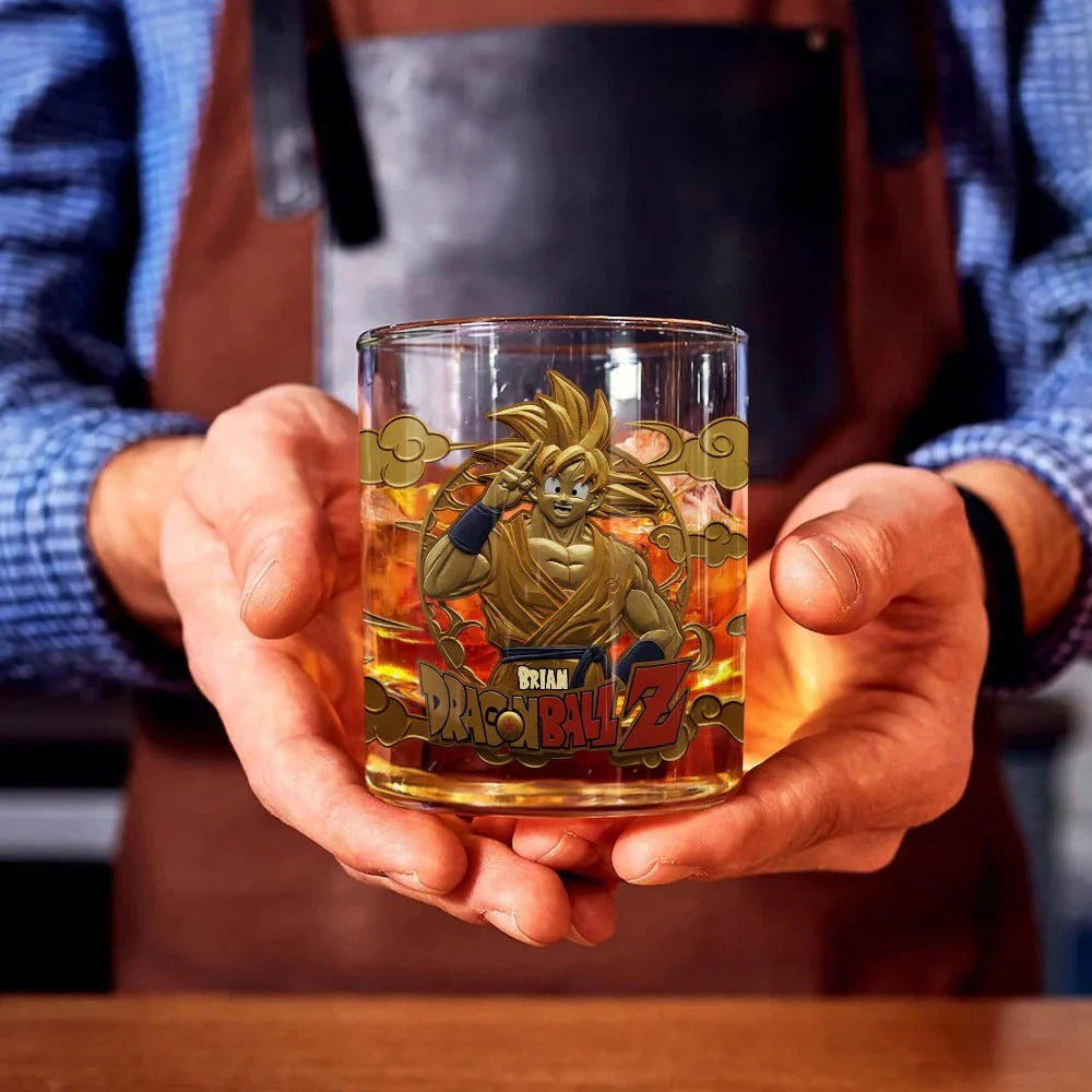 Brian Dragon Ball Z Whiskey Glass🏆