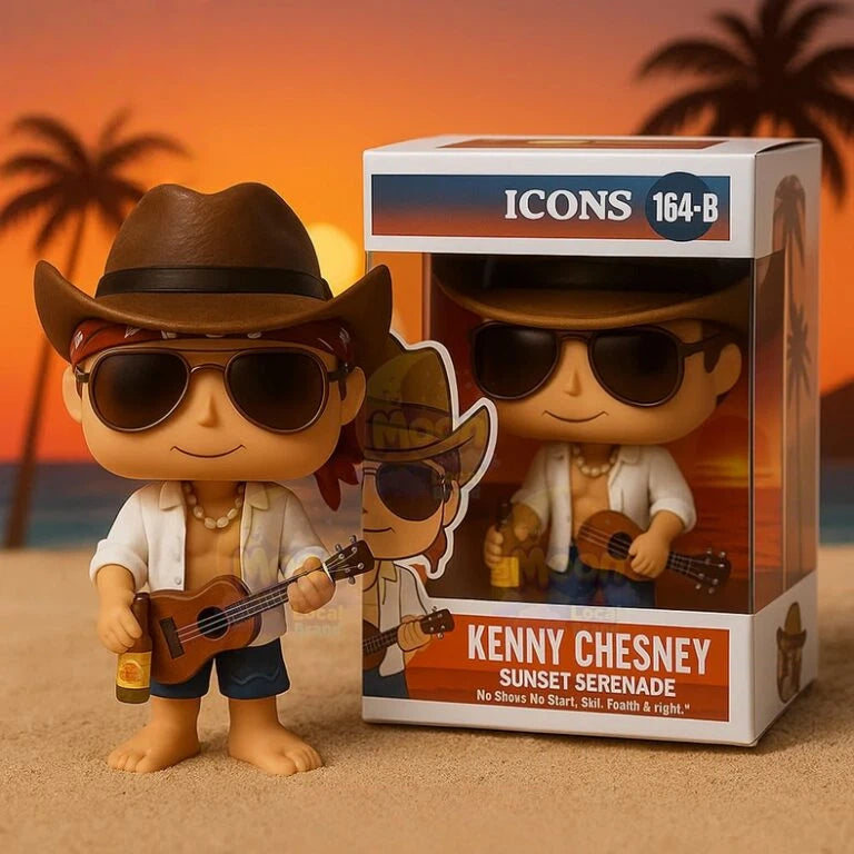 Kenny Chesney – No Shoes Nation Collectible Figure💋
