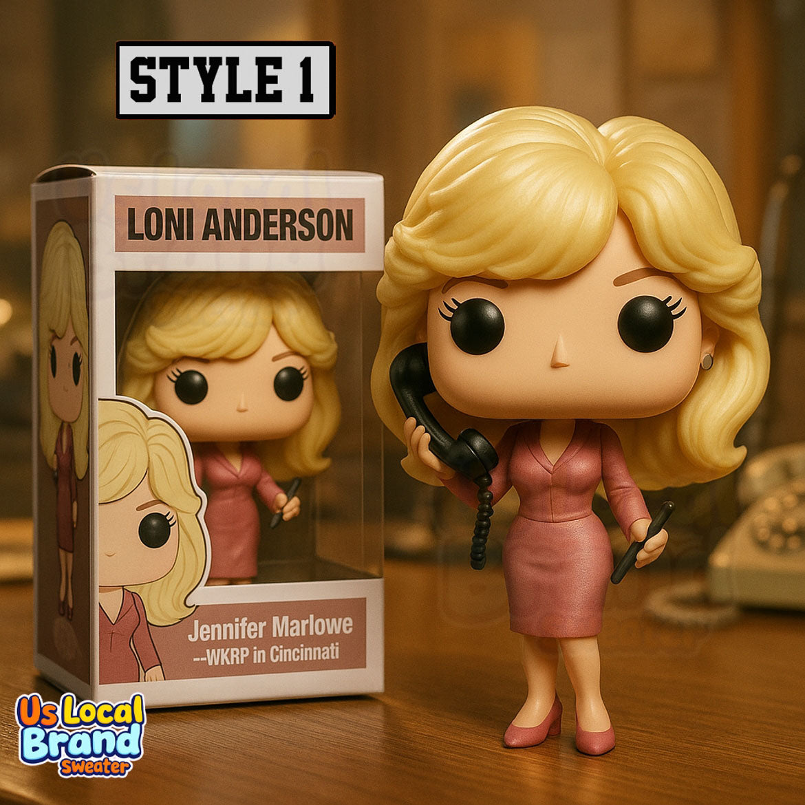Loni Anderson Jennifer Marlowe Memorial Pop Figure Doll🏆