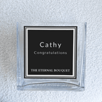 Personalised Glass Vase [VASE ONLY]