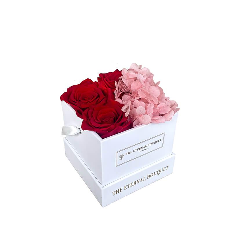 Petite Square - Hydrangea & Rose Mix