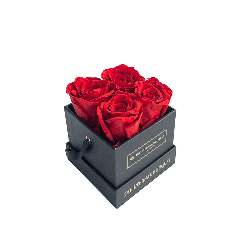 Petite Square Rose Box