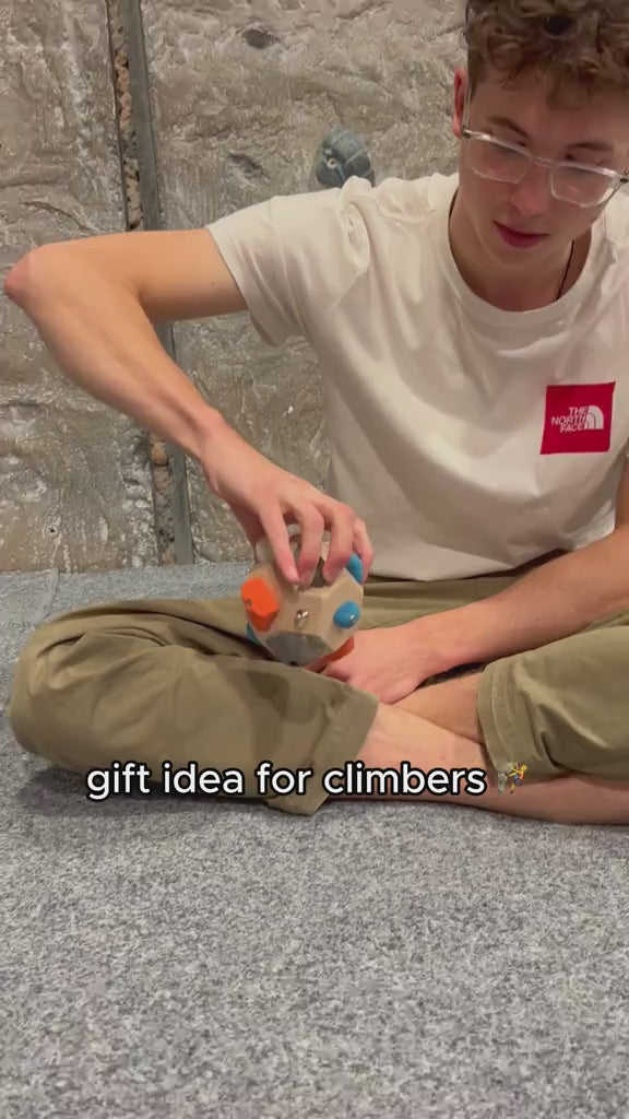 🧗‍♀️Handcrafted Boulder Block - Build Strength and Precision🏆