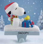 🏆Kurt Adler Christmas Stocking Holder, Peanuts Snoopy & Woodstock