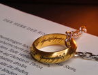 The Lord of the Rings - The One Ring on Stainless Steel Chain🏆