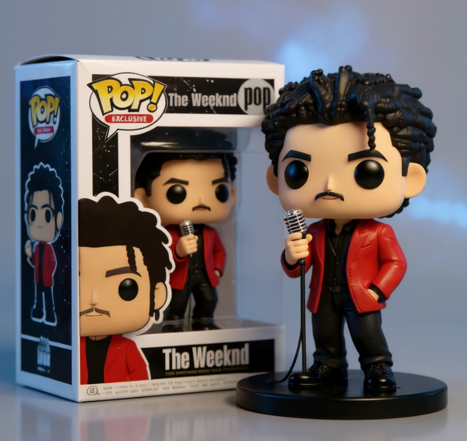 🎤The Weeknd  Collectible Figure Doll -The Ultimate Tribute to The Weeknd🏆