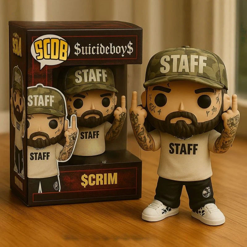 $uicideboy$ Collectible Figure – For the Grey Day Crew🏆