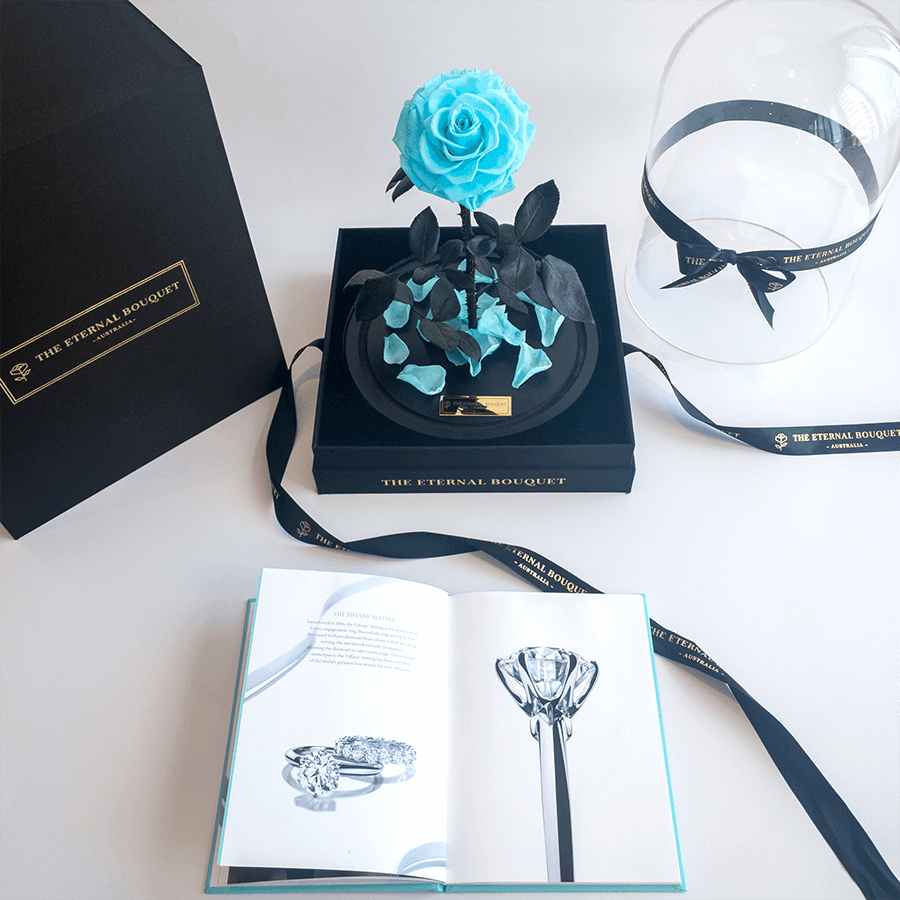 The Enchanted Rose - Tiffany Blue