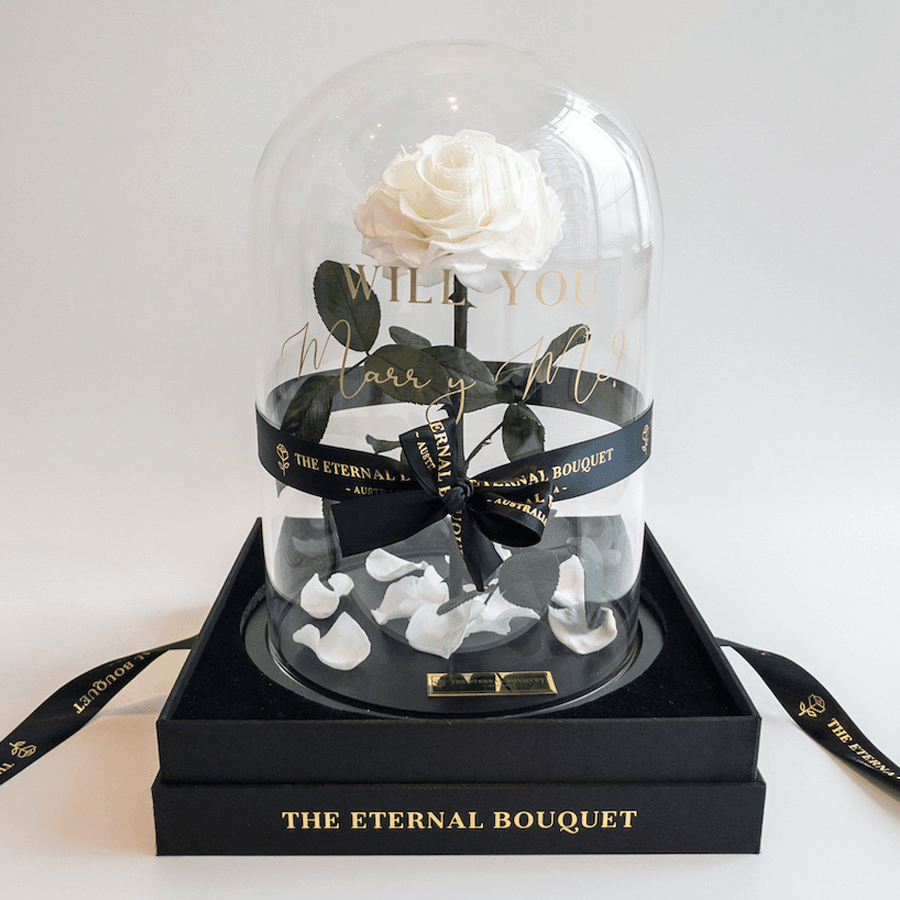 The Enchanted Rose - White